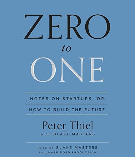 Zero to One — cover
