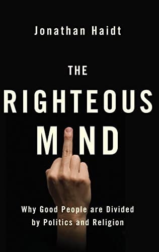 Cover of The Righteous Mind by Jonathan Haidt